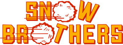 Snow Brothers logo for GameBoy